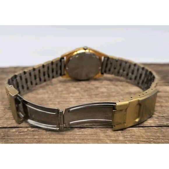 Vintage Seiko Mens Goldtone Quartz Watch 7N43-8119 - Picture 10 of 13